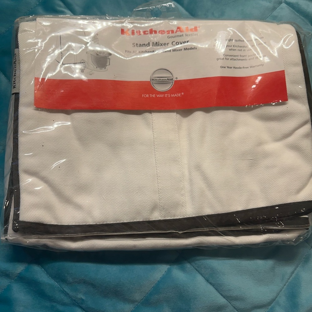 Kitchen Aid White Mixer Cover